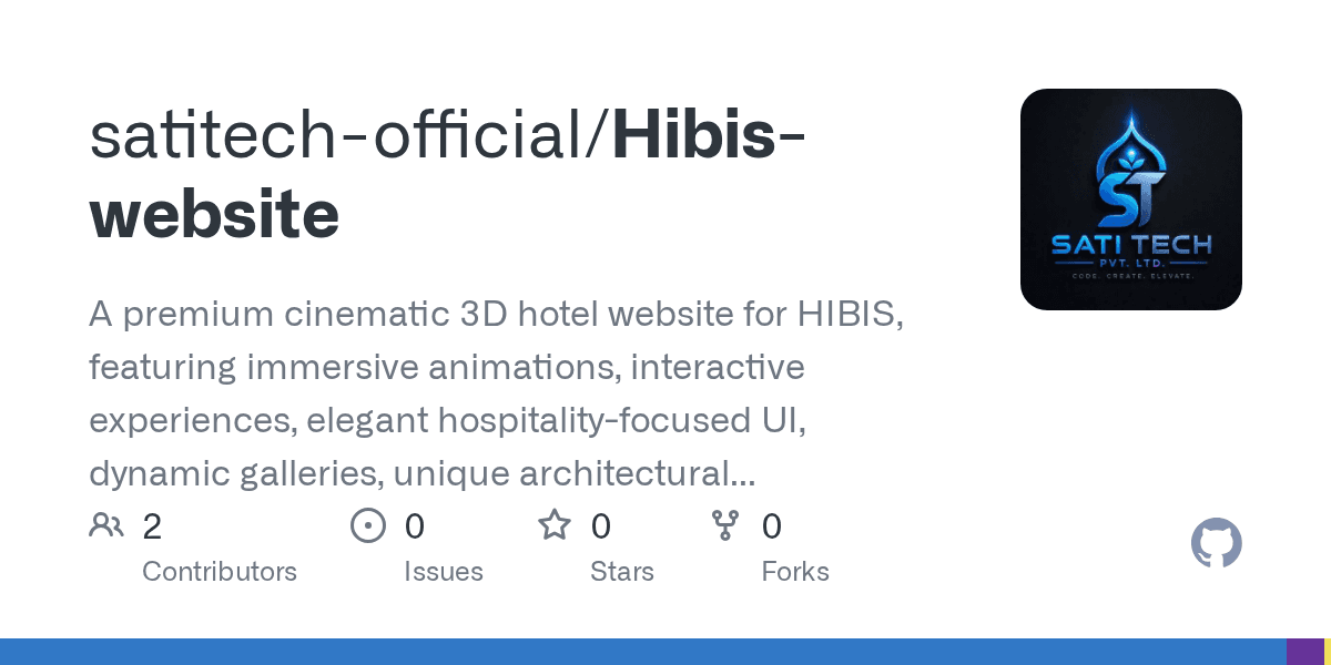 Hibis project interface preview by Sati Tech
