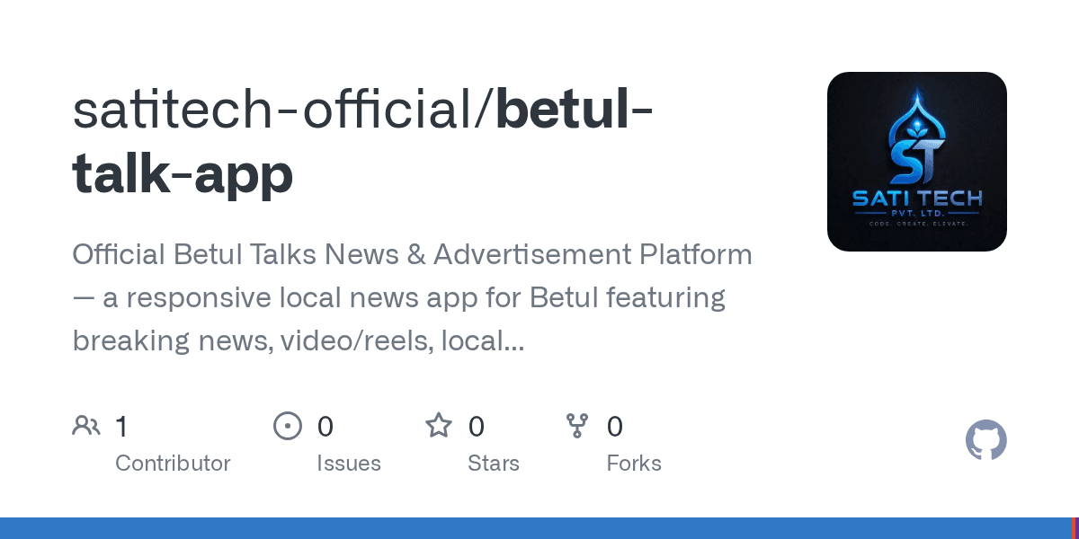 Betul Talk App project interface preview by Sati Tech